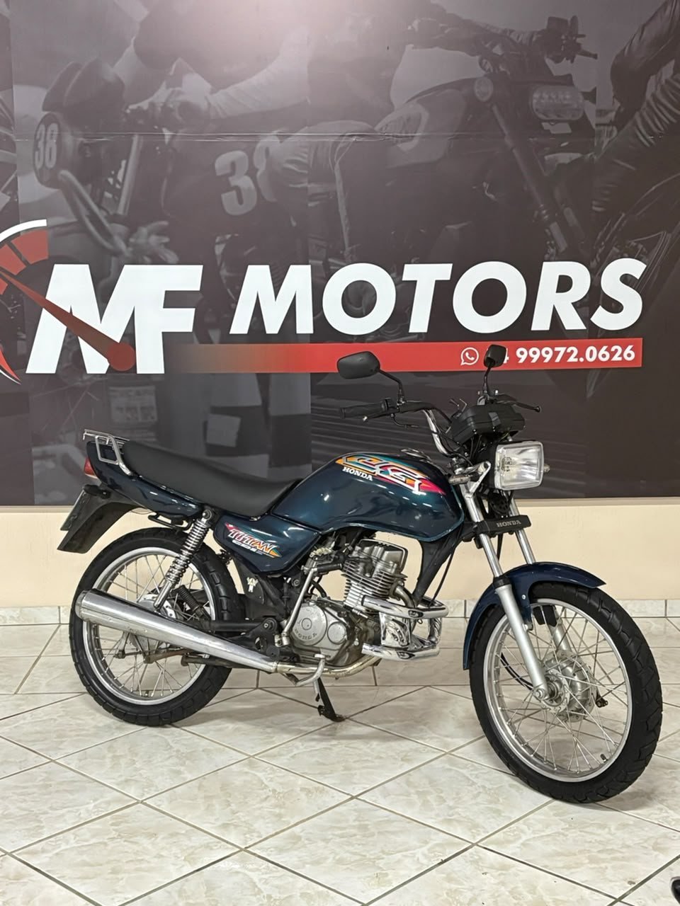 Honda CG 125 Titan 1999 seminova, foto 1