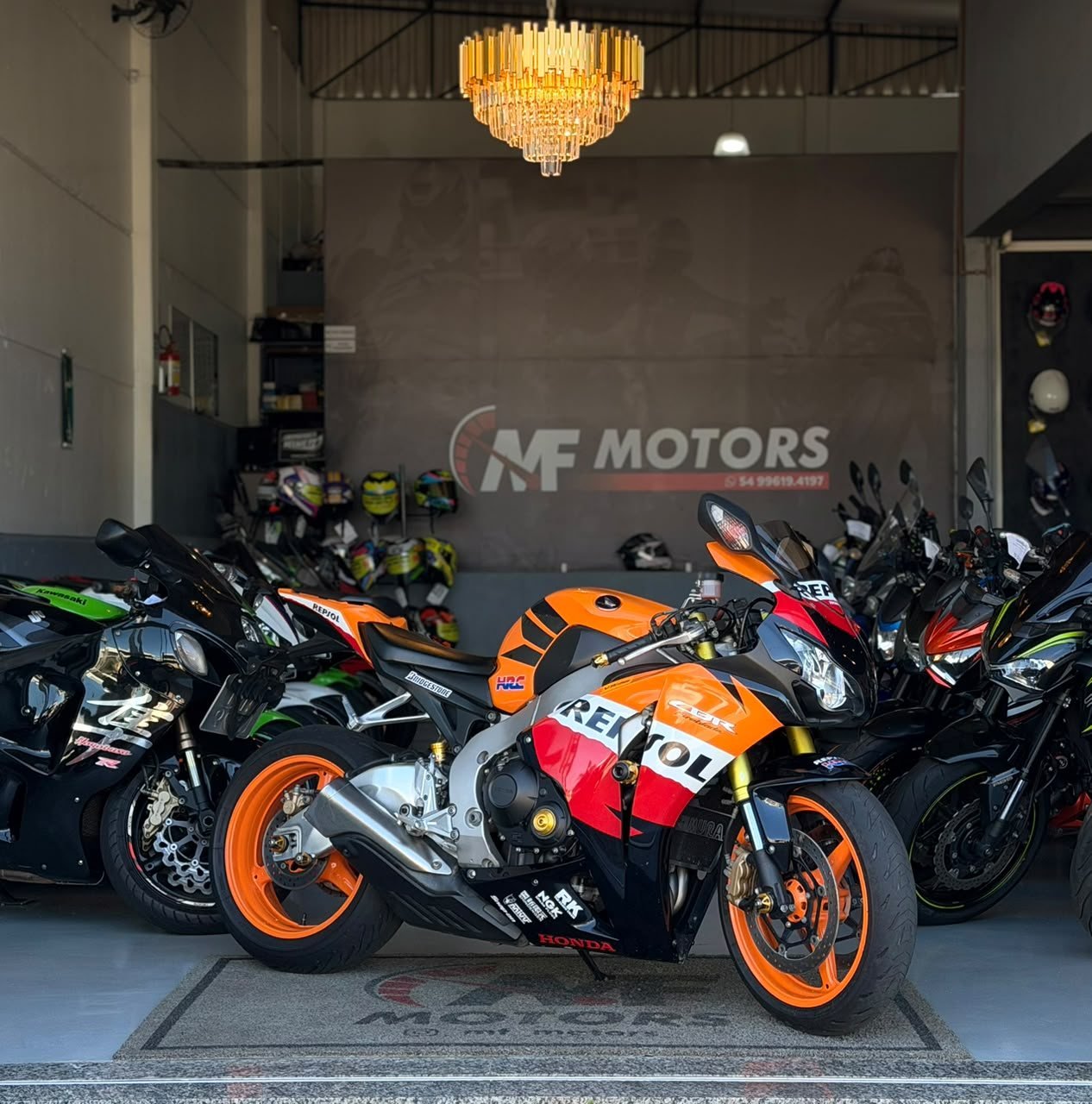 Honda CBR 1000RR Fireblade Repsol 2011 seminova, foto 1